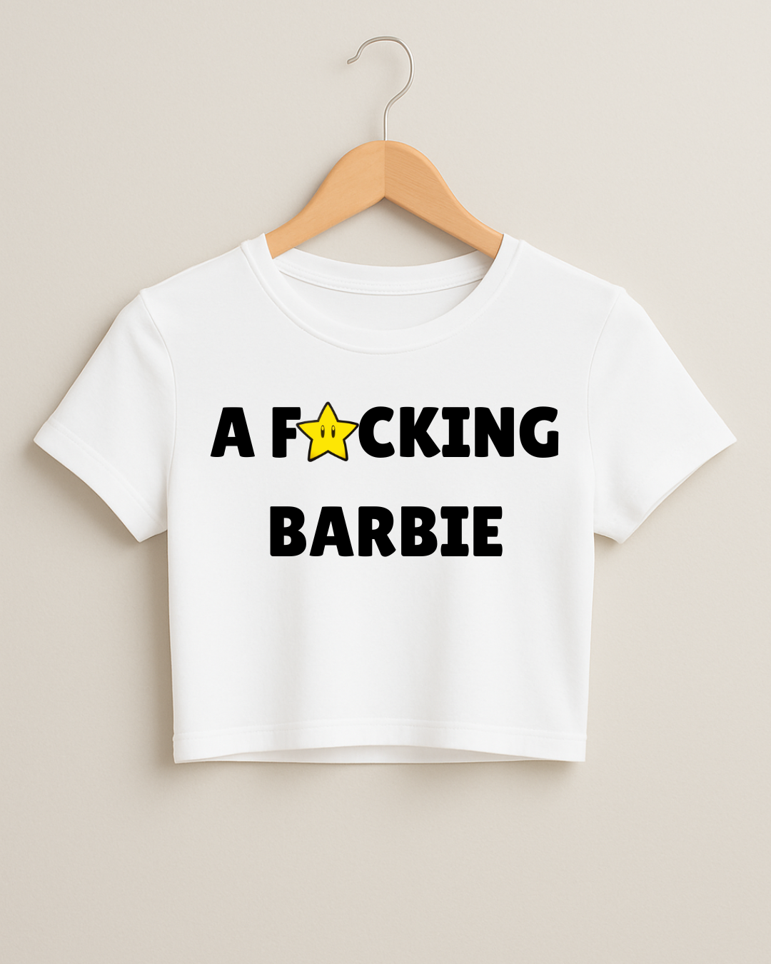 A F*CKING BARBIE Long Crop