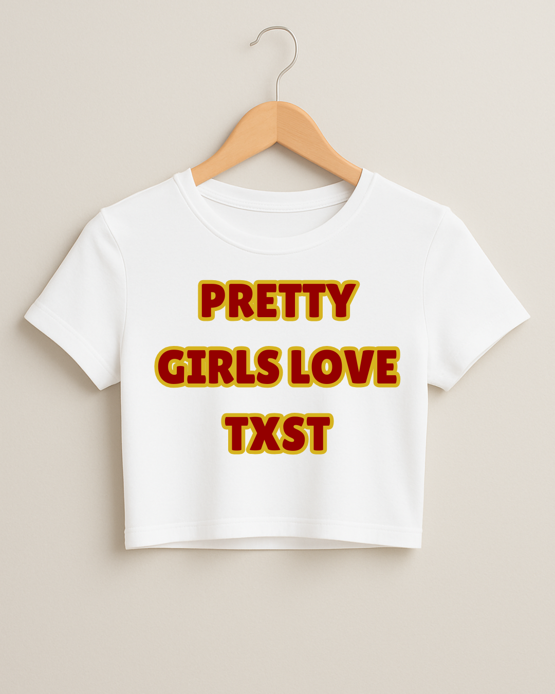 Pretty Girls Love TXST Long Crop