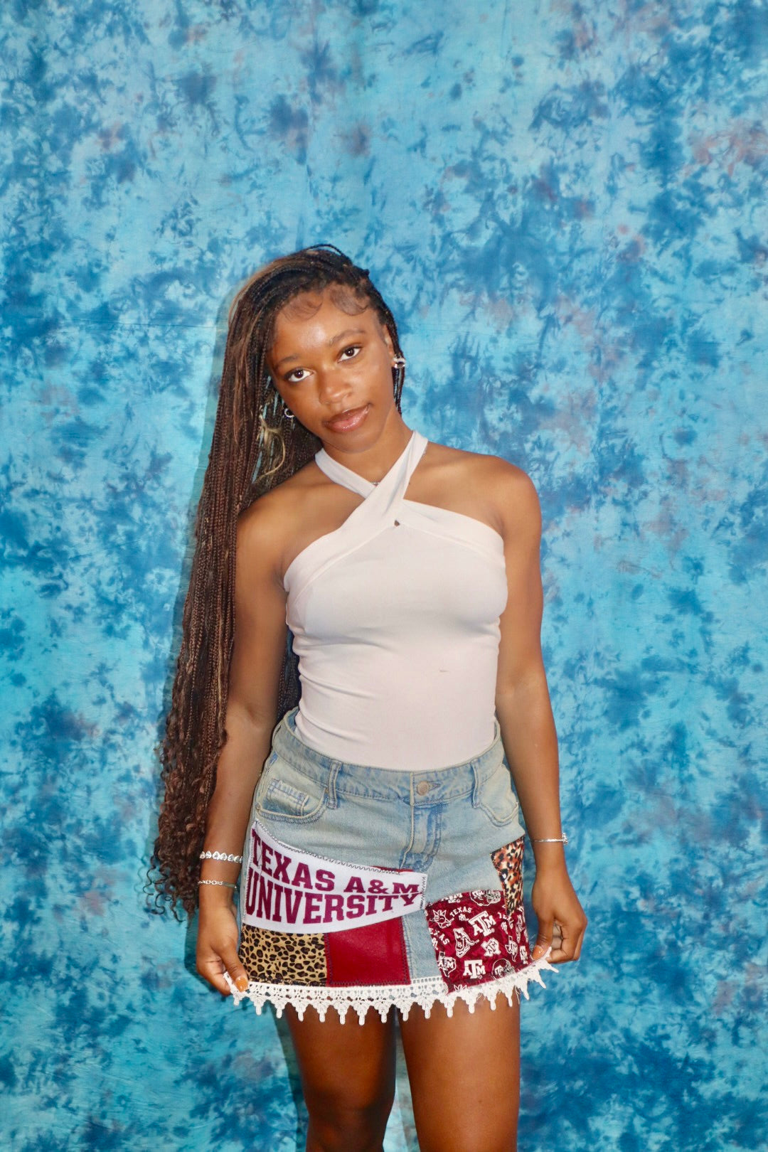 Custom Patchwork Skirt