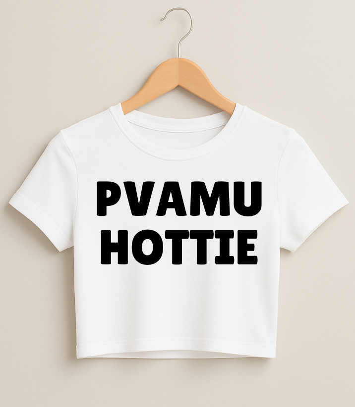 PVAMU HOTTIE Long Fitted Crop