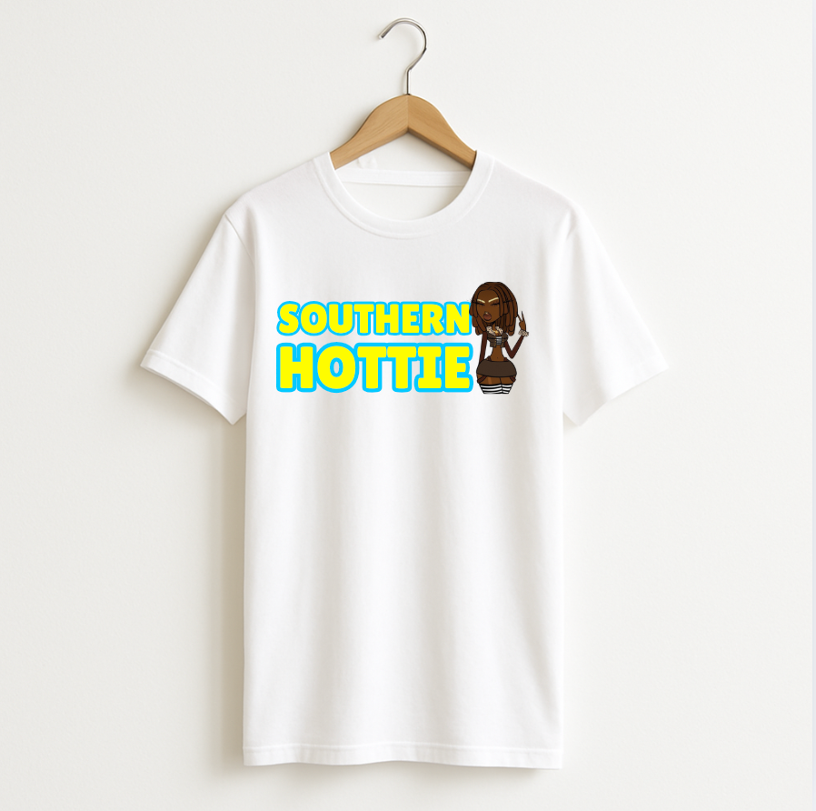 Southern Hottie With Girl T-shirt SU