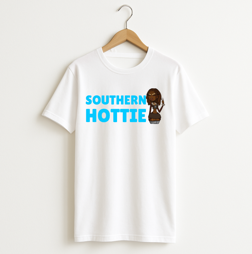 Southern Hottie With Girl T-shirt SU