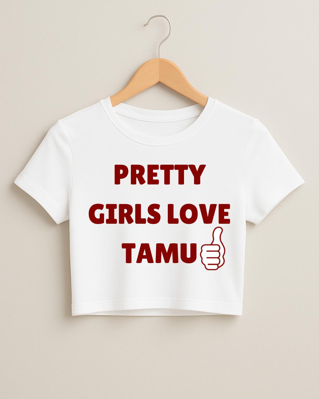 Pretty Girls Love TAMU Long Crop