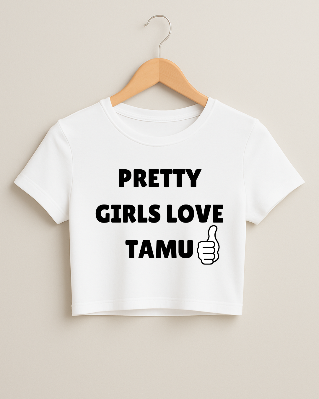 Pretty Girls Love TAMU Long Crop
