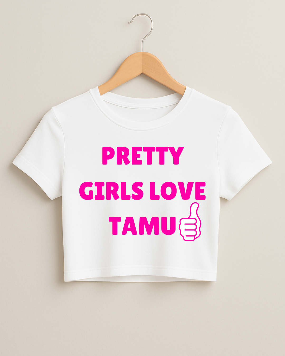 Pretty Girls Love TAMU Long Crop