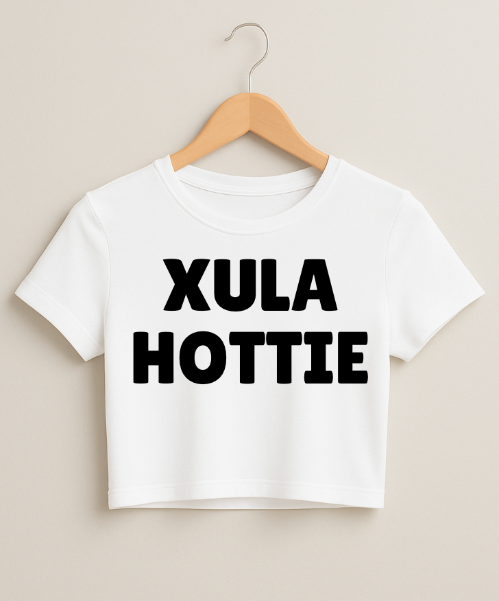 XULA HOTTIE Long Fitted Crop