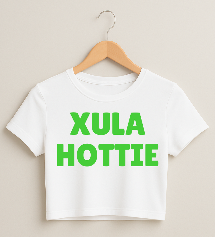 XULA HOTTIE Long Fitted Crop