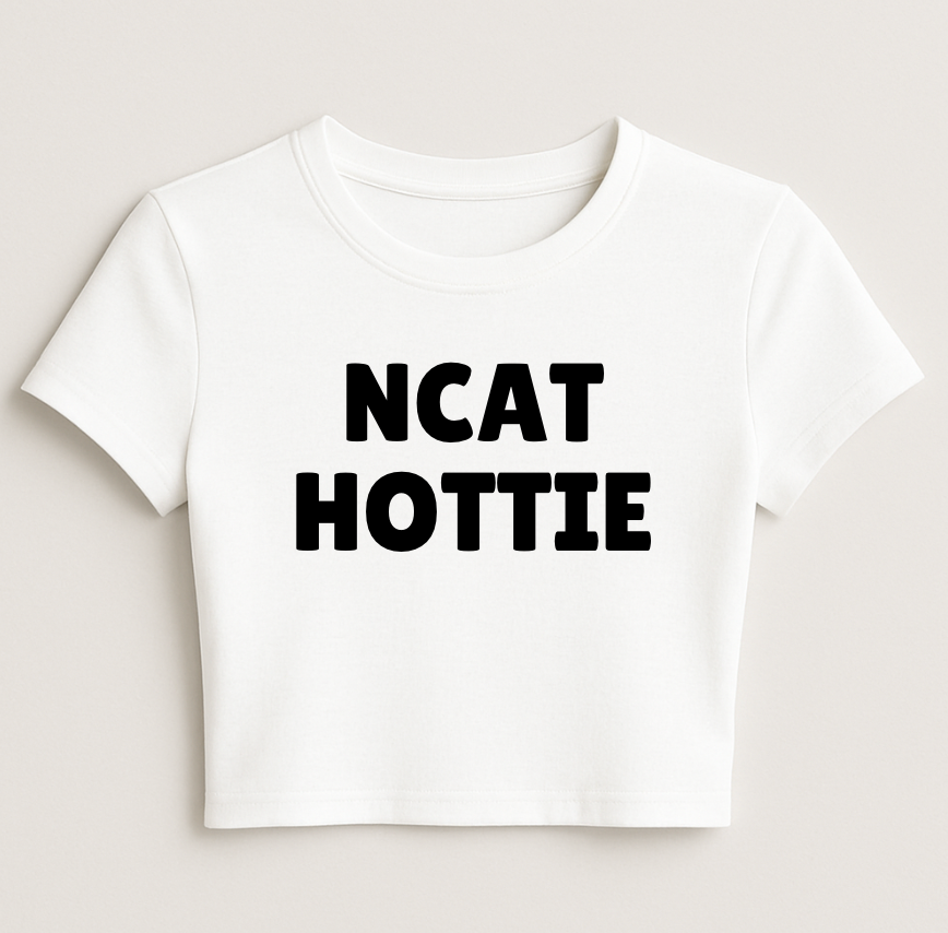 NCAT HOTTIE Long Fitted Crop