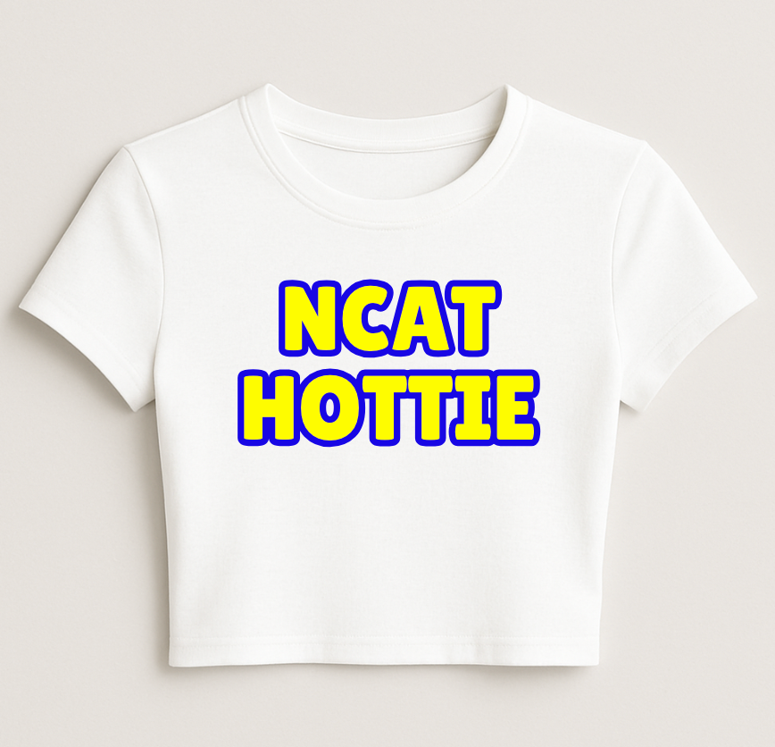 NCAT HOTTIE Long Fitted Crop