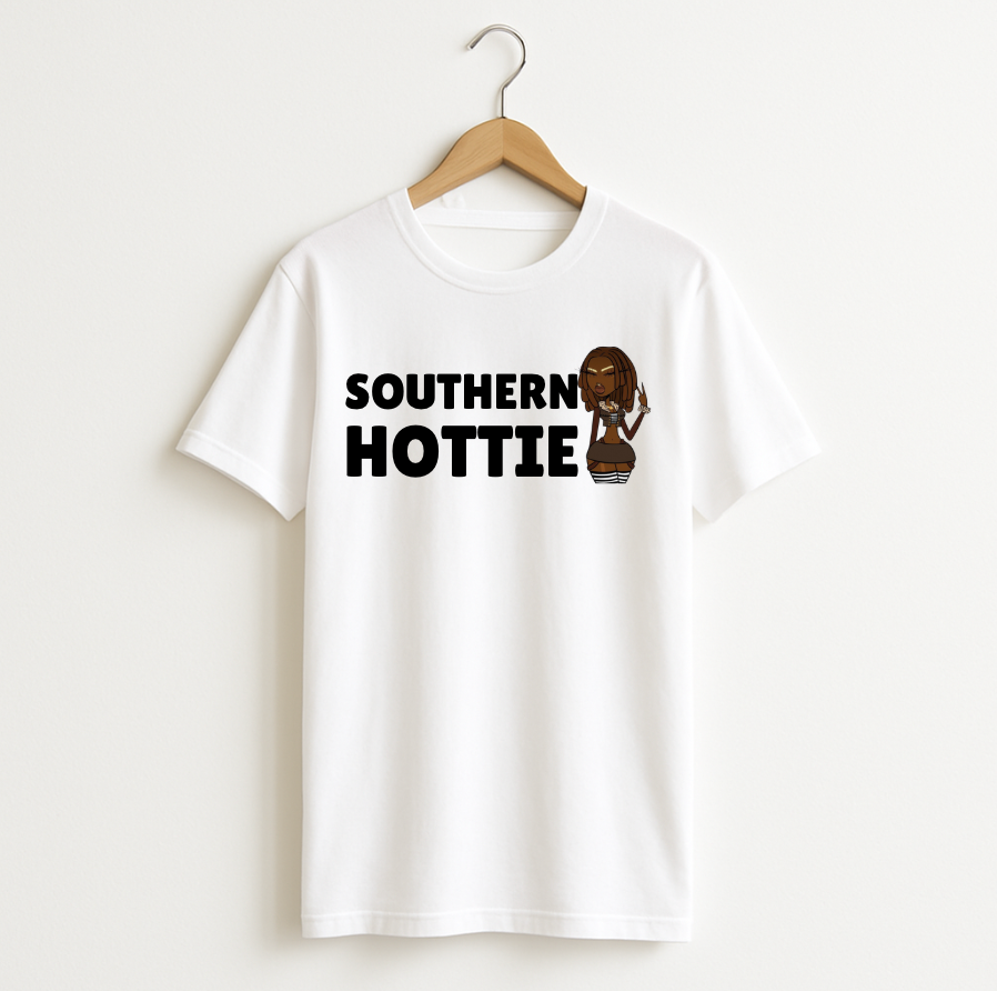 Southern Hottie With Girl T-shirt SU